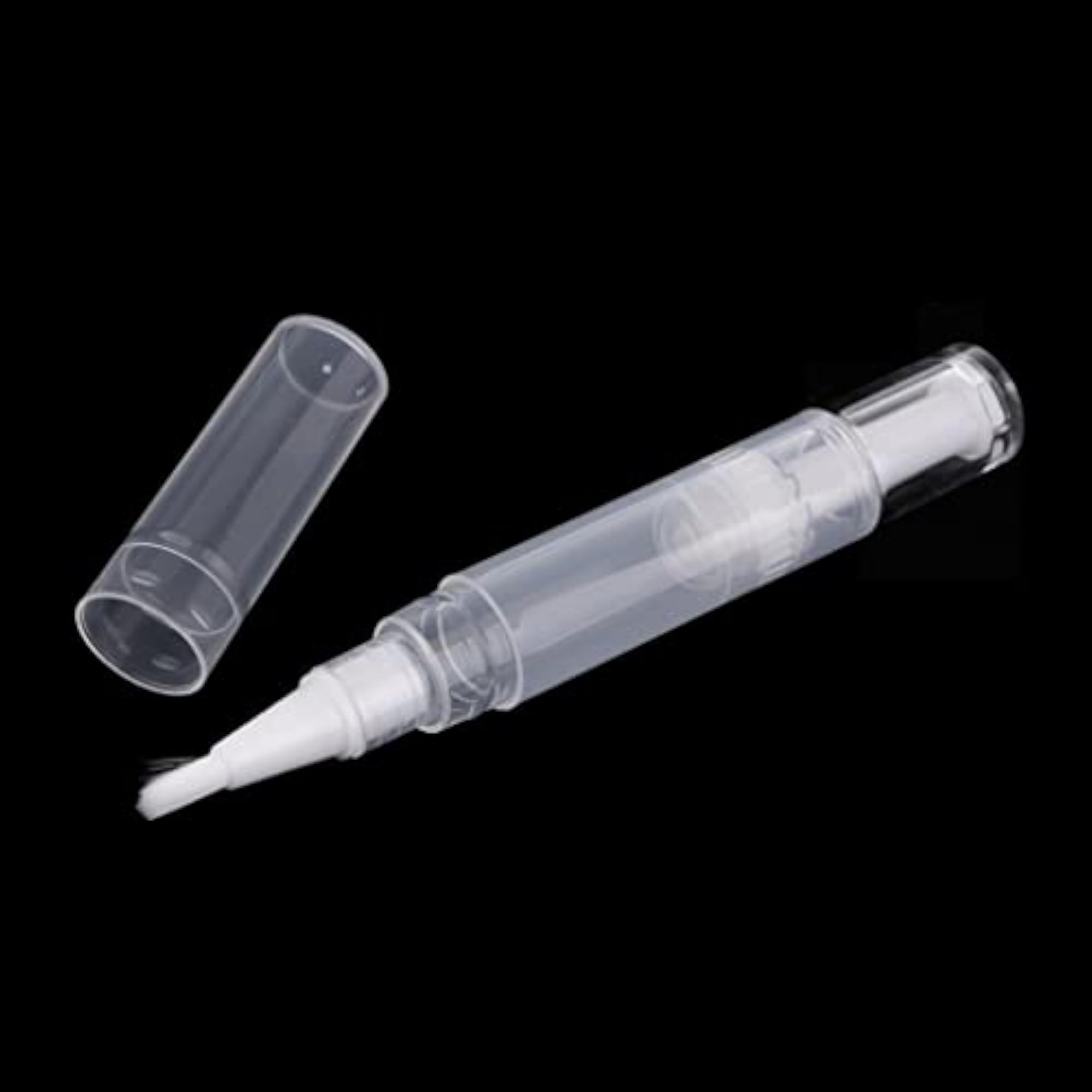 5X Empty Twist Pen with Brush Teeth Whitening Nail Polish Oil Container Tubes